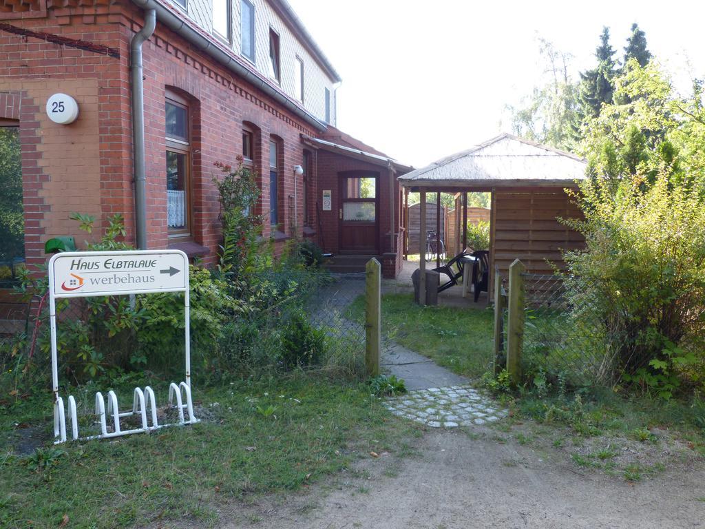 Haus Elbtalaue Apartment Bleckede Bagian luar foto